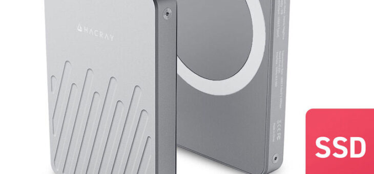 HACRAY MagDrive 2TB MagSafe対応 Apple ProRes動画 外付け SSD