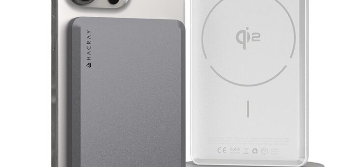 AirSlim Qi2対応 モバイルバッテリー マグネットワイヤレスバッテリー