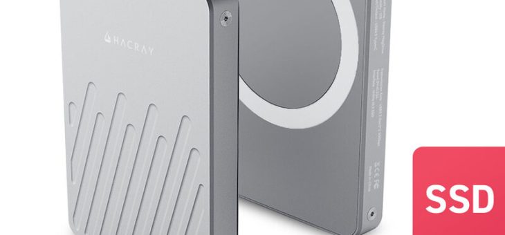 HACRAY MagDrive 1TB MagSafe対応 Apple ProRes動画 外付け SSD